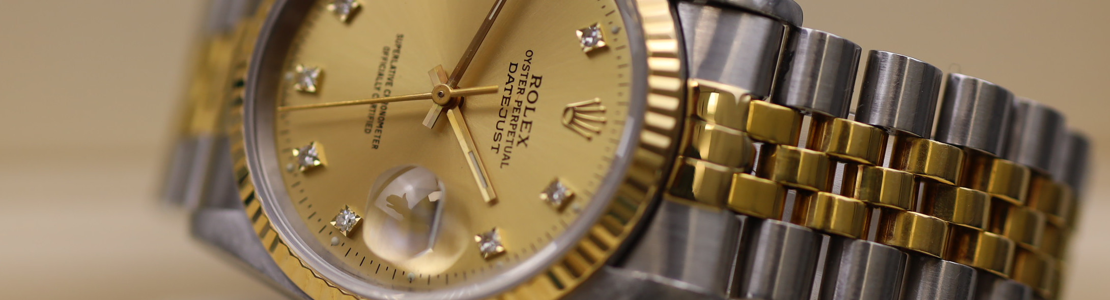 Rolex DateJust Hero Banner