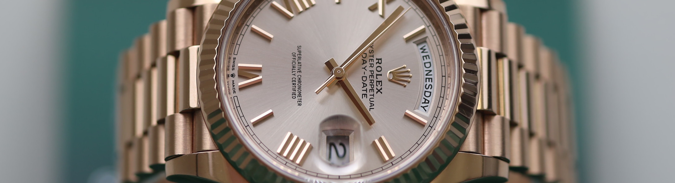 Rolex DayDate Hero Banner